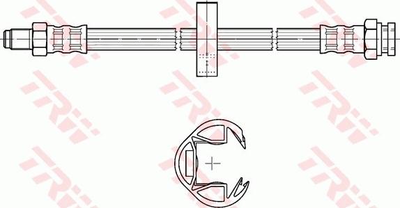 TRW PHB302 - Brake Hose onlydrive.pro