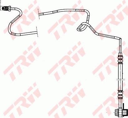 TRW PHD942 - Brake Hose onlydrive.pro