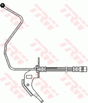 TRW PHD564 - Bremžu šļūtene onlydrive.pro