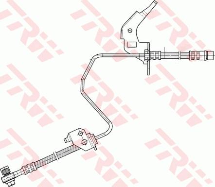 TRW PHD567 - Brake Hose onlydrive.pro