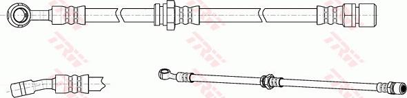 TRW PHD1017 - Brake Hose onlydrive.pro