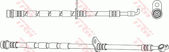 TRW PHD1145 - Brake Hose onlydrive.pro