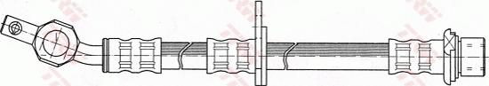 TRW PHD374 - Brake Hose onlydrive.pro