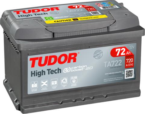 Tudor TA722 - Starter Battery onlydrive.pro