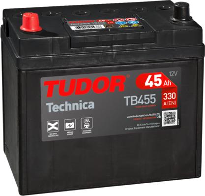 Tudor TB455 - Starter Battery onlydrive.pro