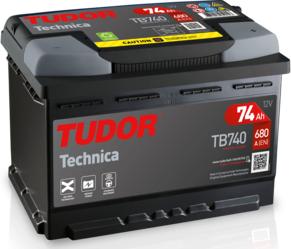 Tudor TB740 - Starter Battery onlydrive.pro