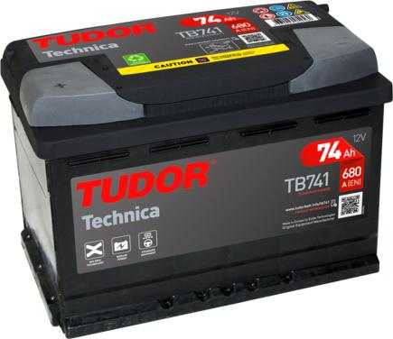 Tudor TB741 - Starter Battery onlydrive.pro