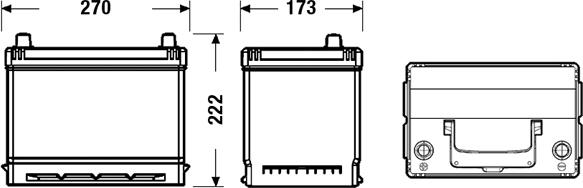 Tudor TB705 - Starter Battery onlydrive.pro