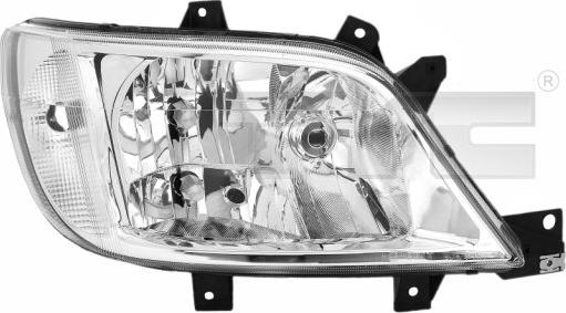 TYC 20-0526-15-2 - Headlight onlydrive.pro