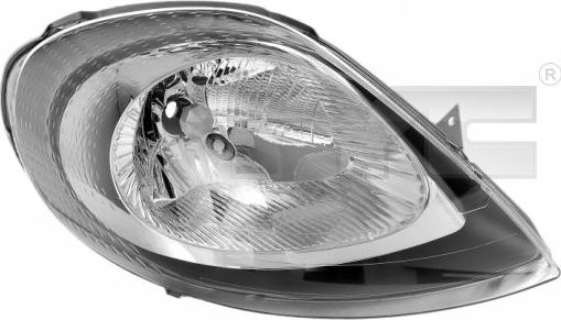 TYC 20-0665-05-2 - Headlight onlydrive.pro