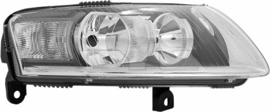 TYC 20-0686-05-2 - Headlight onlydrive.pro