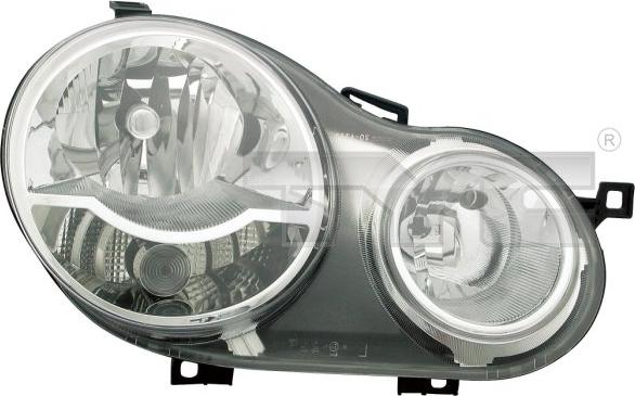 TYC 20-0385-05-2 - Headlight onlydrive.pro