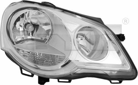 TYC 20-0729-05-2 - Headlight onlydrive.pro