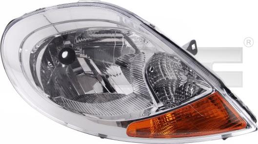 TYC 20-1099-25-2 - Headlight onlydrive.pro