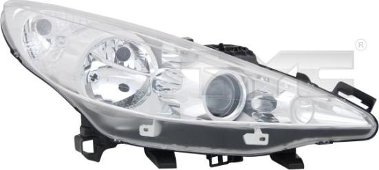 TYC 20-1061-05-2 - Headlight onlydrive.pro