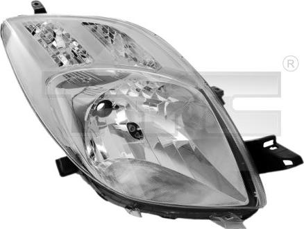 TYC 20-1027-05-2 - Headlight onlydrive.pro