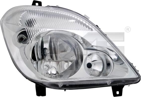 TYC 20-11814-25-2 - Headlight onlydrive.pro