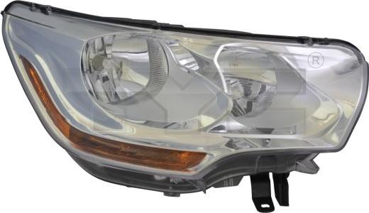 TYC 20-12943-05-2 - Headlight onlydrive.pro