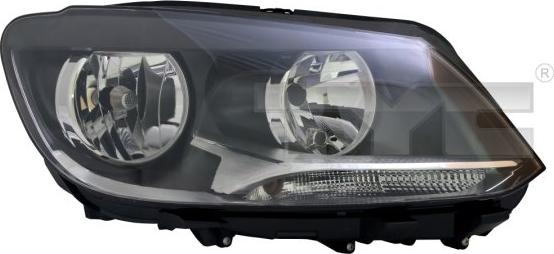 TYC 20-12475-05-2 - Headlight onlydrive.pro