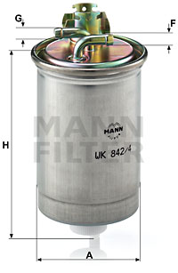 VAG 1H0 127 401 C - Fuel filter onlydrive.pro