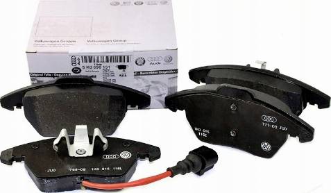 VAG 1K0 698 151 C - Brake Pad Set, disc brake onlydrive.pro