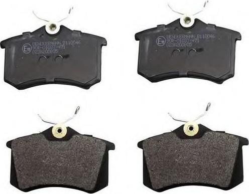 VAG 8E0 698 451 L - Brake Pad Set, disc brake onlydrive.pro