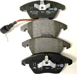 VAG 3C0 698 151 C - Brake Pad Set, disc brake onlydrive.pro