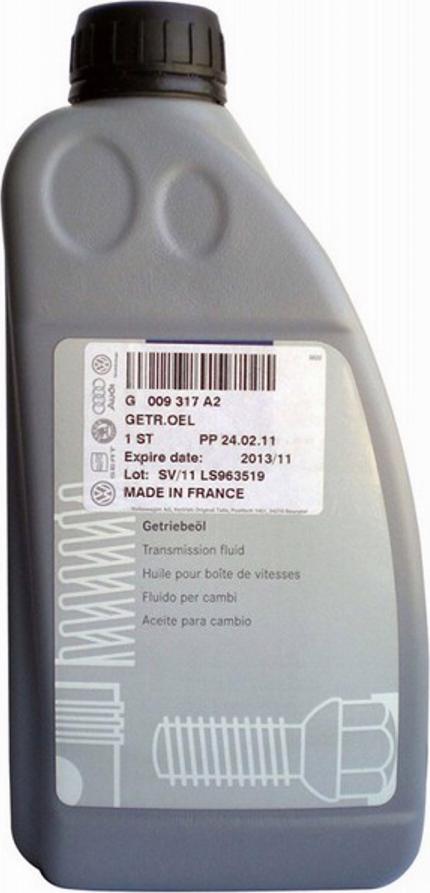 VAG G 009 317 A2 - Manual Transmission Oil onlydrive.pro