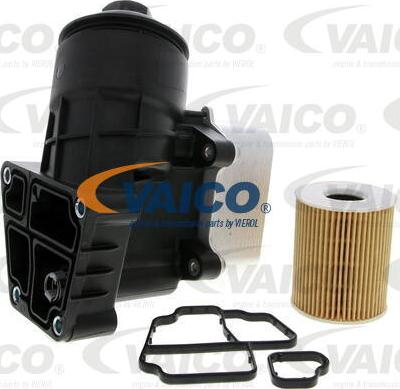 VAICO V10-4437 - Housing, oil filter onlydrive.pro