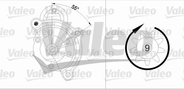 Valeo 455748 - Starteris onlydrive.pro