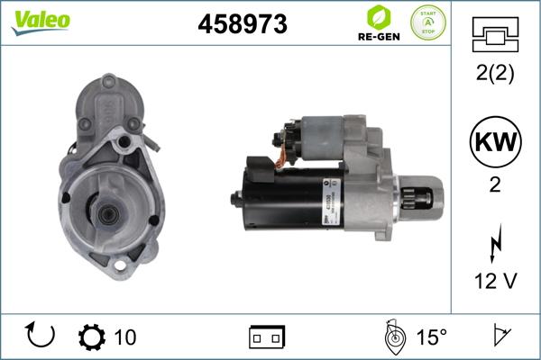 Valeo 458973 - Starter onlydrive.pro