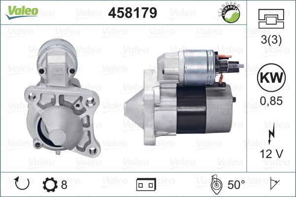 Valeo 458179 - Starter onlydrive.pro