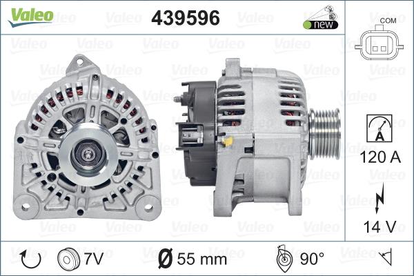 Valeo 439596 - Alternator onlydrive.pro