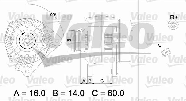 Valeo 437341 - Alternator onlydrive.pro