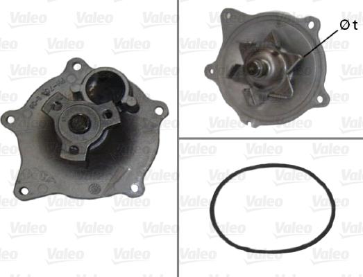 Valeo 506454 - Водяной насос onlydrive.pro