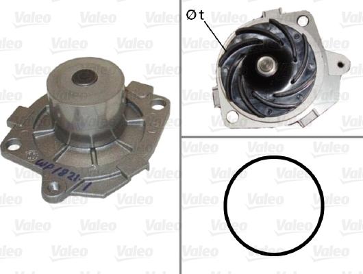 Valeo 506590 - Water Pump onlydrive.pro