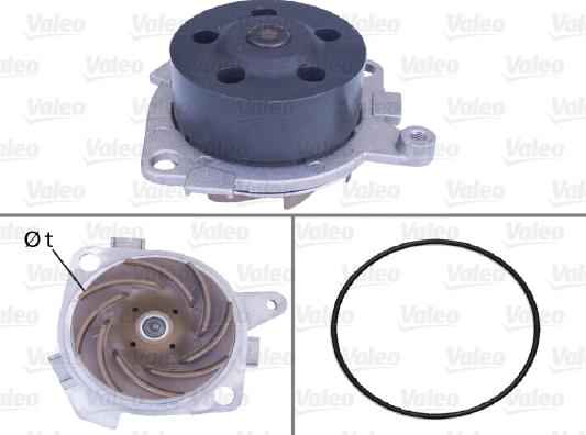 Valeo 506518 - Vesipumppu onlydrive.pro