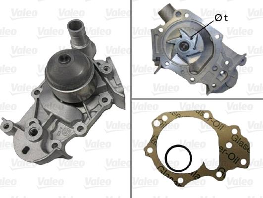 Valeo 506580 - Water Pump onlydrive.pro