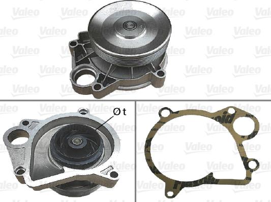 Valeo 506646 - Water Pump onlydrive.pro