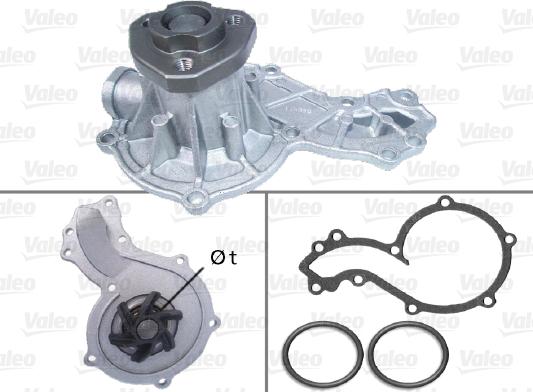 Valeo 506666 - Water Pump onlydrive.pro