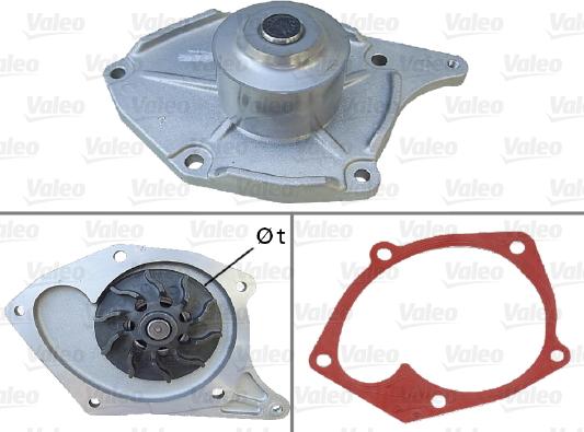 Valeo 506674 - Water Pump onlydrive.pro