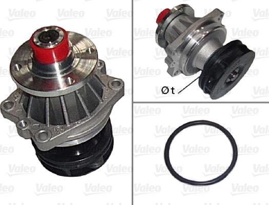 Valeo 506107 - Vesipumppu onlydrive.pro