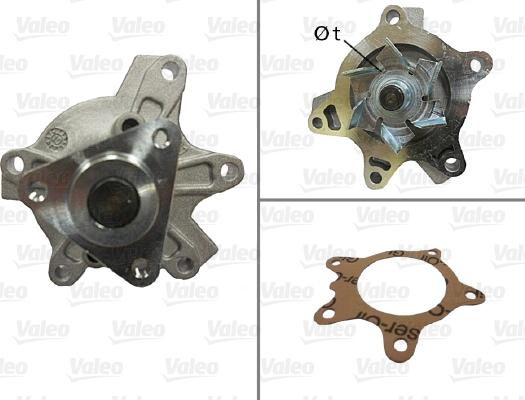 Valeo 506848 - Water Pump onlydrive.pro