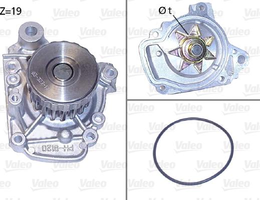 Valeo 506811 - Водяной насос onlydrive.pro