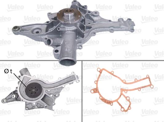 Valeo 506832 - Water Pump onlydrive.pro