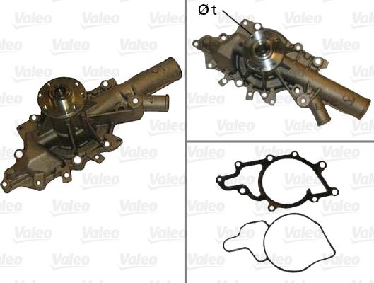 Valeo 506875 - Водяной насос onlydrive.pro