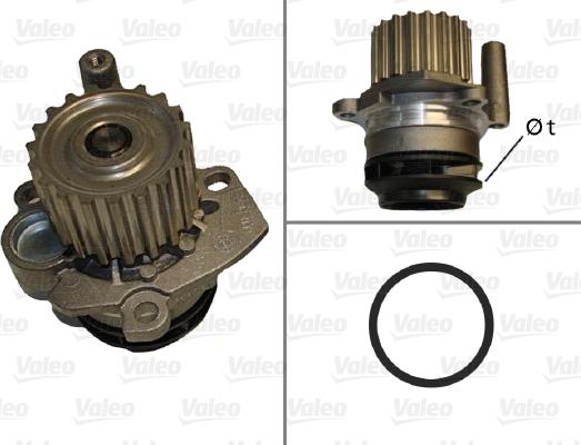 Valeo 506872 - Water Pump onlydrive.pro