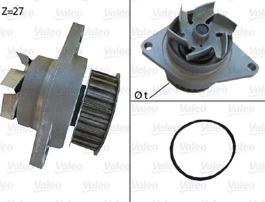 Valeo 506385 - Водяной насос onlydrive.pro