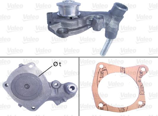 Valeo 506287 - Ūdenssūknis onlydrive.pro