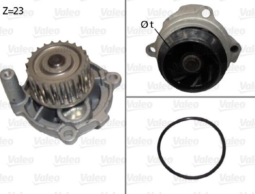 Valeo 506790 - Vesipumppu onlydrive.pro